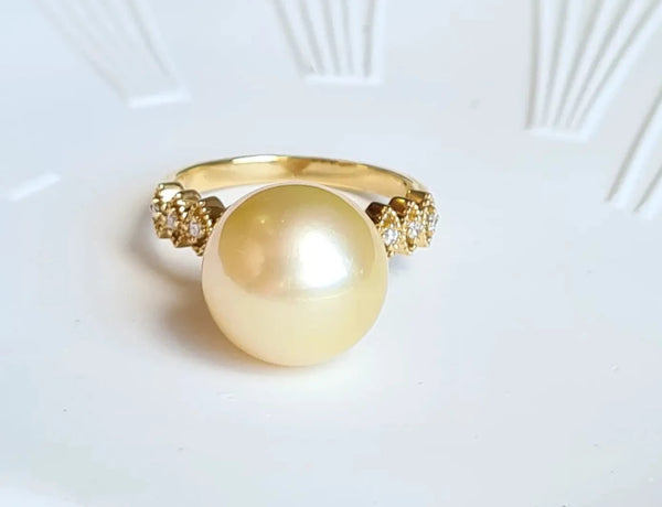 South sea pearl ring